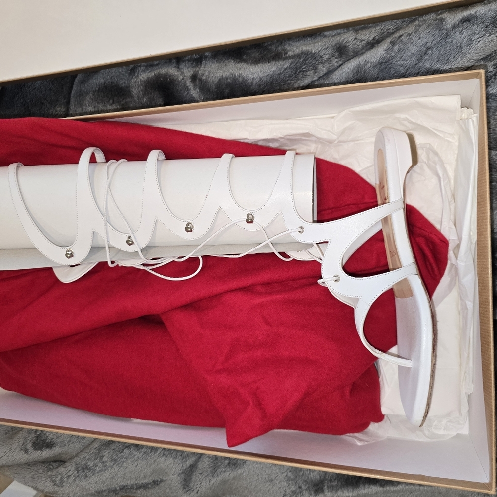 Christian Louboutin Shoes Gladiator Flats
